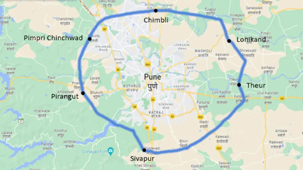 Ring Road Map Pune Infrastructure Boost: Major Cost Escalation Approved for Ring Road Project